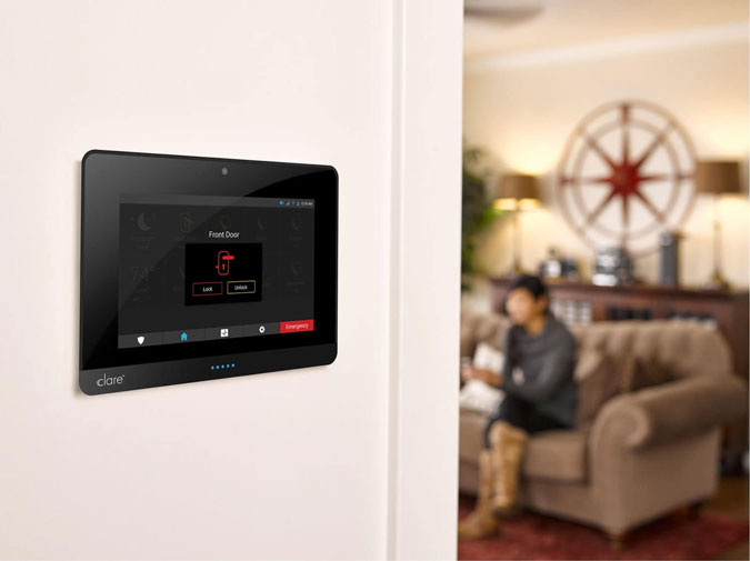 Security Control Panel Wall Mounted